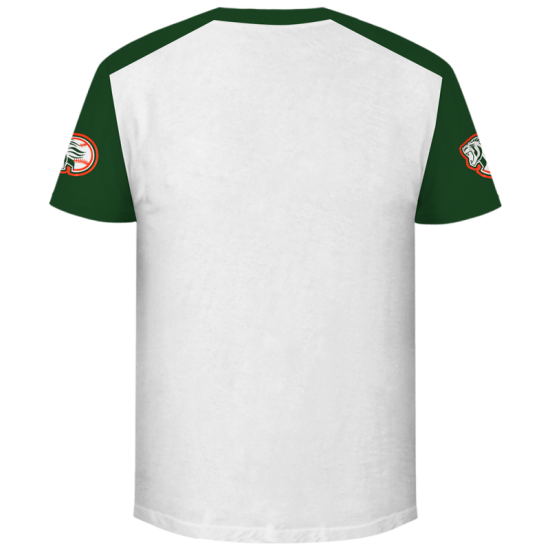 Playera Leones Ranglan Bco/Vde Caballero