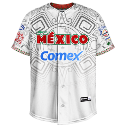 Jersey Serie del Caribe 2026 Blanco C/Publicidad