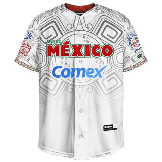 Jersey Serie del Caribe 2026 Blanco C/Publicidad