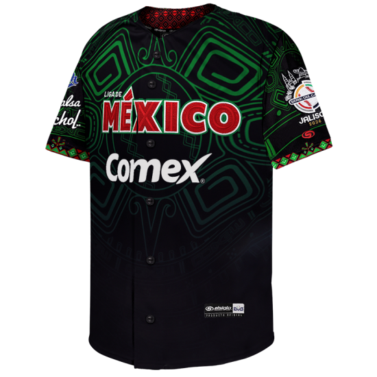 Jersey Serie del Caribe 2026 Negro C/Publicidad