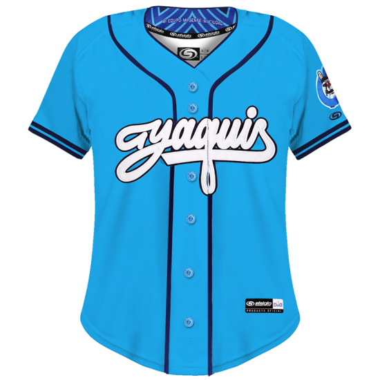 Jersey Yaquis Azul 26-27 Dama