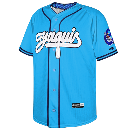 Jersey Yaquis Azul Caballero 26-27