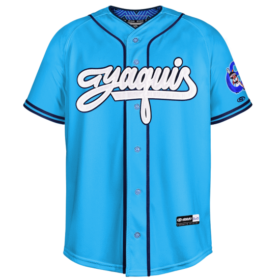 Jersey Yaquis Azul Caballero 26-27