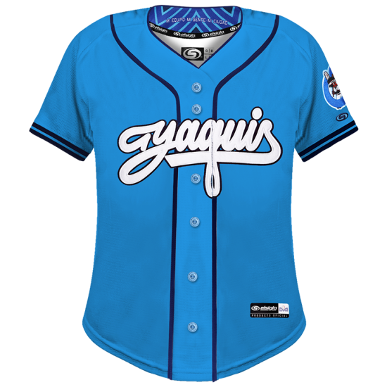 Jersey Yaquis Azul 26-27 Dama