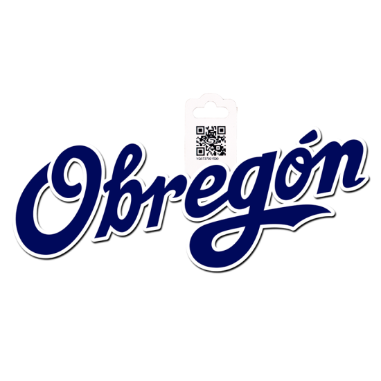 Calcomanía Obregón