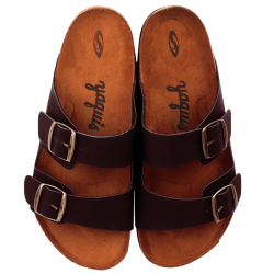 Sandalia de Cuero Café SF Yaquis