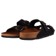 Sandalia de Cuero Negro SF Yaquis
