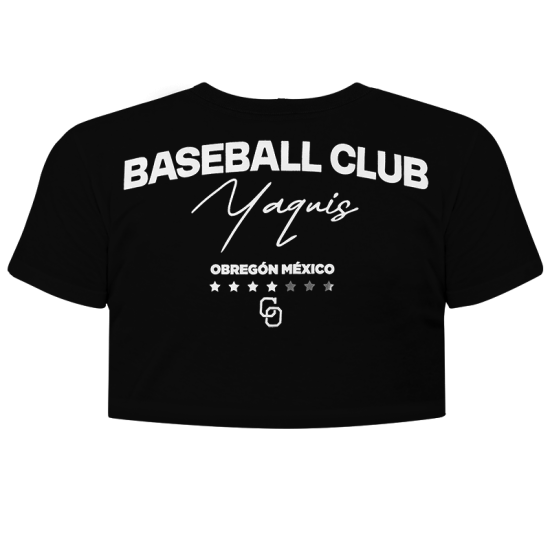 Crop Top Yaquis Baseball Club Ngo Dama