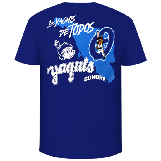 Playera Yaquis Back Rey Caballero